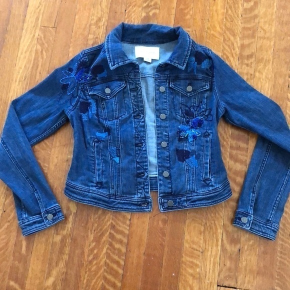 ANTHROPOLOGIE brand Pilcro Jean jacket. - Picture 6 of 9